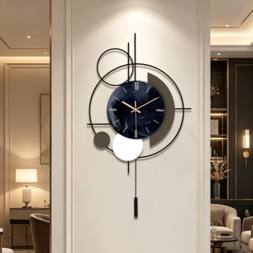 Wall Clock, Silent Quality Quartz Battery Operated by QWANPET