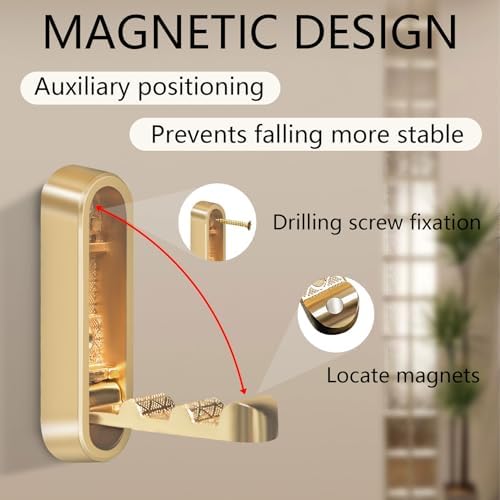 4PCS Foldable Wall Hooks, Heavy Duty Zinc Alloy Flip-Down Coat Hooks - Image 3