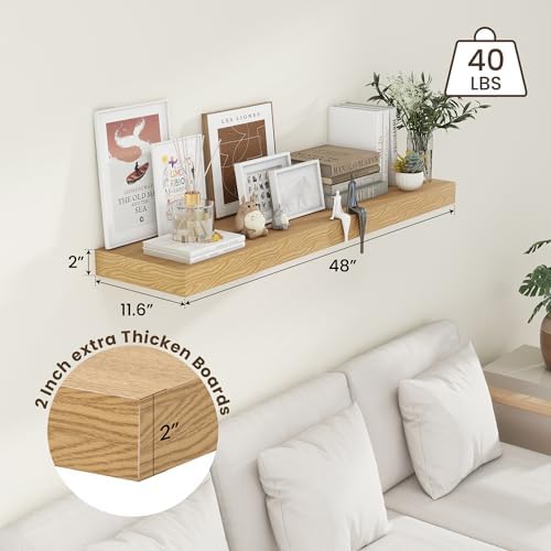 FLYJOE 48 Inch Floating Shelf - Image 3
