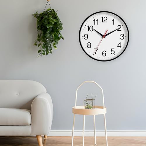 DAXSMY 16 Inch Wall Clock, Battery Operated Silent Non Ticking - Image 6