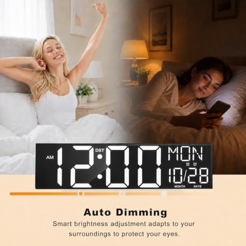 JALL 30" Giant Digital Wall Clock - Image 5