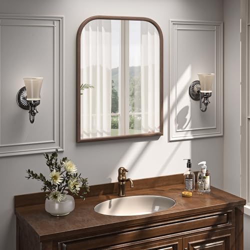 28"x36" Arch Wall Mirror for Wall, Wall Mounted Vanity Mirror for Bedroom - Image 4