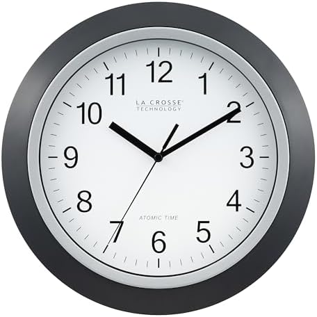 La Crosse Technology WT-3129B 12 Inch Atomic Analog Wall Clock by LaCrosseTechnology