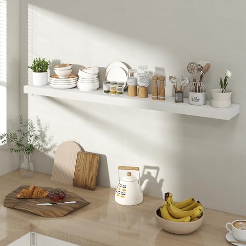 Acovy 48 Inch Floating Shelves for Wall 1 Pack, Wall Mounted Floating Shelf - Image 4