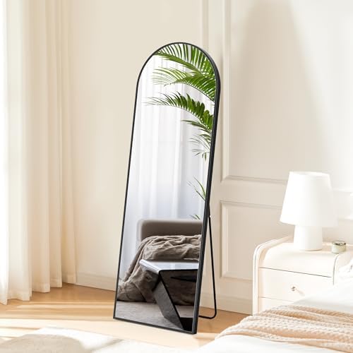 Sweetcrispy 59"x16" Arched Full Length Mirror, Full Body Mirror - Image 3