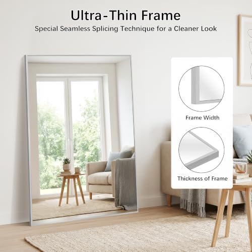 DESBING 60" x 40" Bathroom Mirror - Image 5