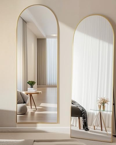 NEARBYSD 58"x18" Arched Full Length Mirror - Image 2