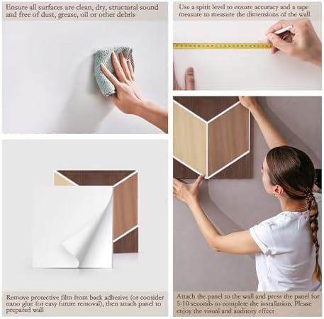 ArtVivid 12 Pack Acoustic Panels, Sound Proof Panels - Image 5