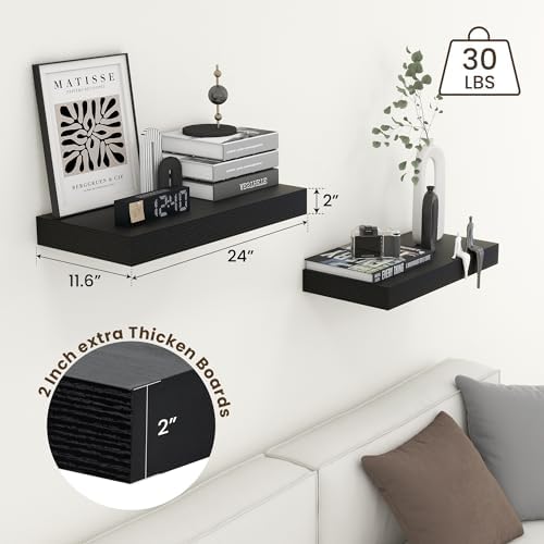 FLYJOE Deep Floating Shelves - Image 3