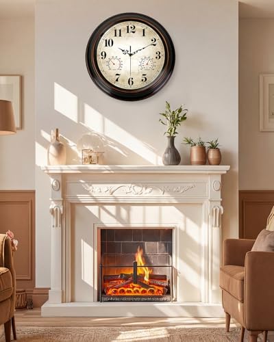16 Inch Vintage Wall Clock - Image 6