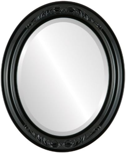 OVALCREST Oval Beveled Wall Mirror by OVALCREST