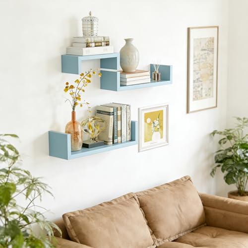 SRIWATANA Blue Floating Shelves - Image 5