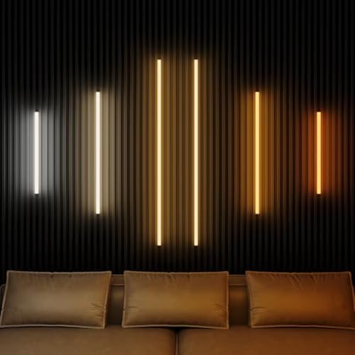 5CCT Wall Panel Lights 6PCS LED Light by PeaceCozinessComfortable