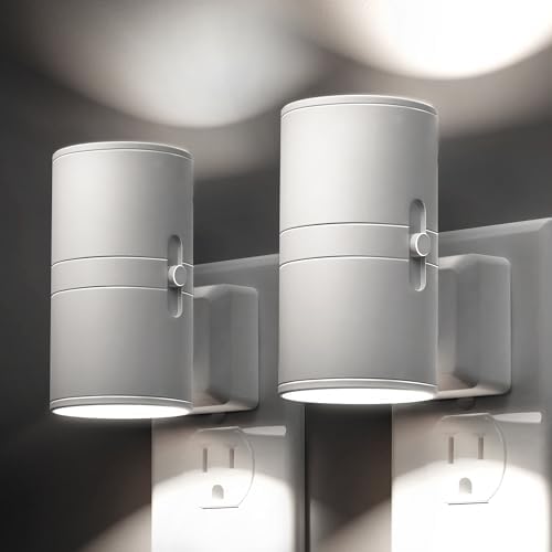 L LOHAS LED Bright Night Light, Night Lights Plug into Wall, Daylight White by LLOHASLED