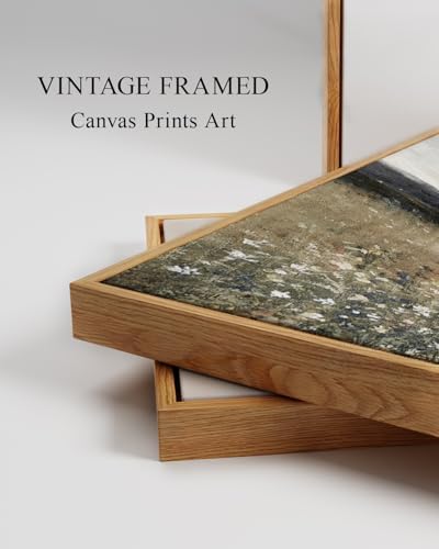 InSimSea Oversized Vintage Landscape Art, Meadow Picture - Image 4