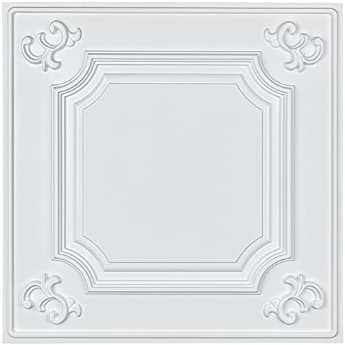 Art3d 12-Pack Waterproof PVC Drop Ceiling Tiles, 24 x 24 in - Image 2