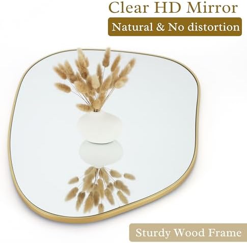 PERFNIQUE Irregular Asymmetrical Wall Mirror - Image 4