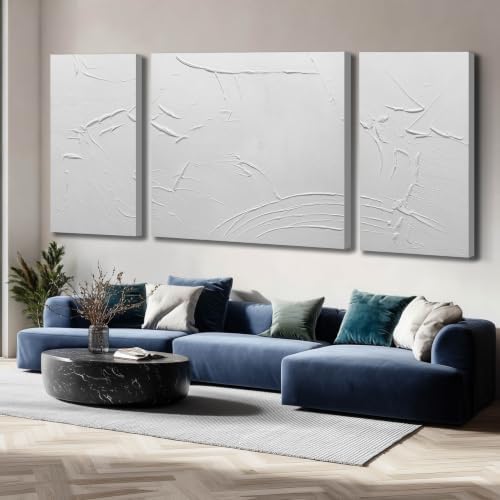 3 Piece Set Extra Large Wall Art by HUBOSKNCANVASWALLART