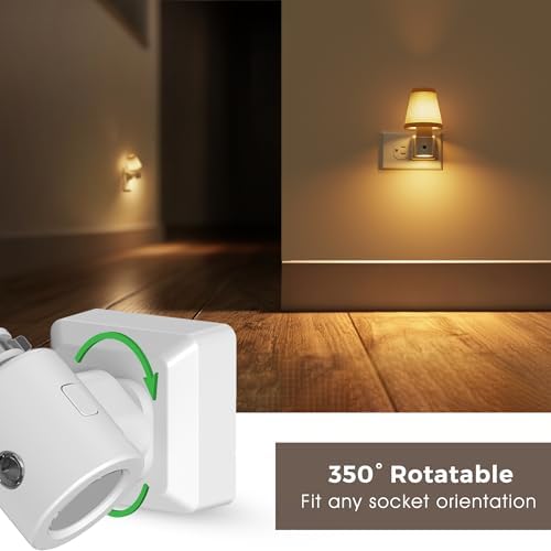 L LOHAS LED Night Lights Plug into Wall, Plug in Night Light Dimmable 100LM - Image 4