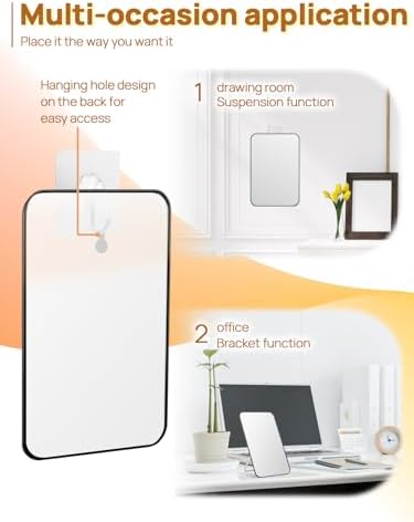 OMIRO 8 x 5 in Desk Makeup Mirror - Image 2