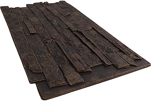 EverStone Acadia Ledge Faux Stone Panel, Alder Creek Color - Image 6