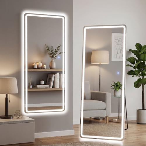 21"x64" LED Full Length Mirror by Aidoly