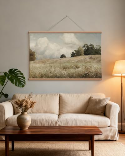 VIYYIEA Extra Large Canvas Wall Art, 36x54 Inch Vintage Landscape Painting - Image 2