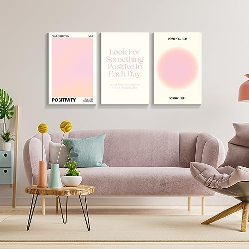 Adyggefy Pink Gradient Aura Angel Numbers Poster - Image 4
