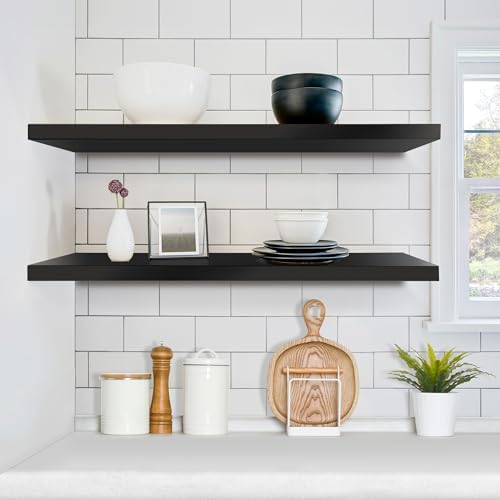 Sorbus Floating Shelves for Wall Storage - Image 2