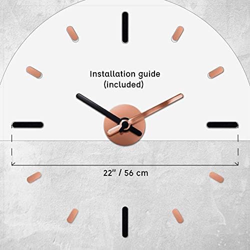 Presentime Large Frameless DIY Wall Clock - Image 5