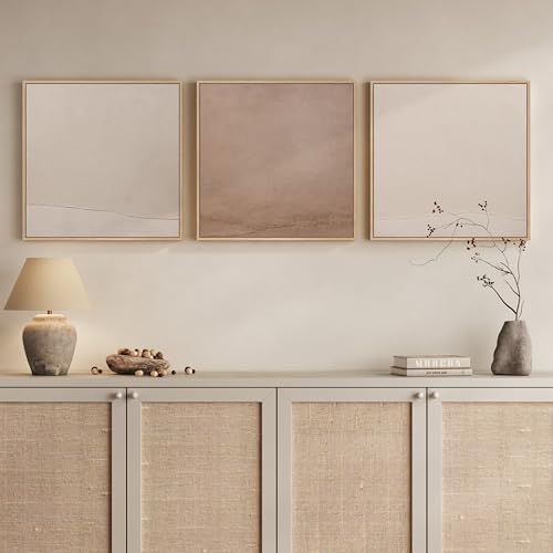 Large Framed Minimalist Abstract Wall Art - Image 4