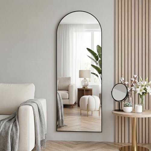 58"x20" Arched Over-the-Door Full Length Mirror - Image 3
