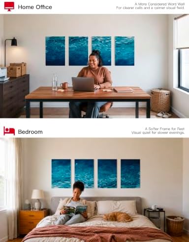Acoustic Panels for Walls, Art Panels, Sound Absorbing, 12 x 16 In - Image 3