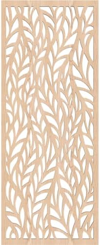 Ortonville Decorative Pierced Fretwork Wood Wall Panels, 11 3/8"W x 29 3/8"H x - Image 2