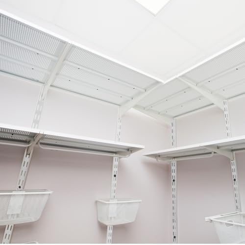 MorningRo 20 Pack 47.5" Dual Track Shelving Rail, Dual Slot Upright - Image 6