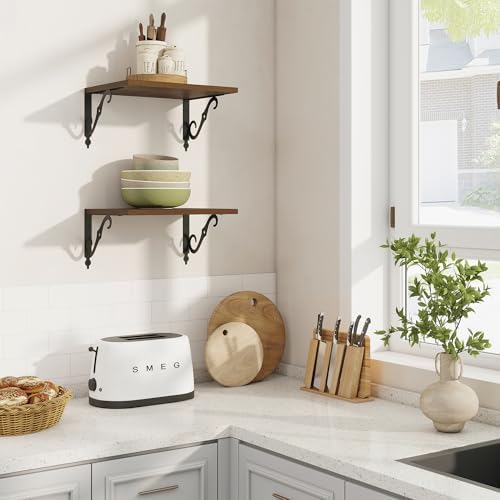 RICHFOCUS 12 Inch Deep Floating Shelves - Image 2