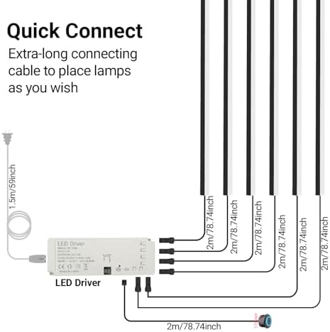 HAMRVL Black Wall Panel Lights, Self-Adhesive Dimmable Wall Slat Lights - Image 5