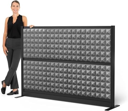 Stand Up Desk Store Studio Modular Wall and Sound Absorbing Room Divider | by SStandUpDeskStore