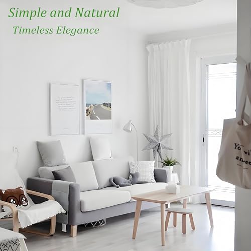 Safiyya 118"x17.7" Peel and Stick Wallpaper White Contact Paper Waterpoof Self - Image 3
