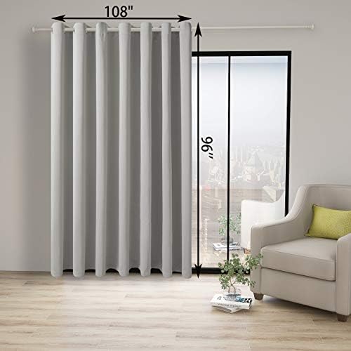 BONZER Room Divider Curtain Total Privacy Wall Screen Partitions - Image 4