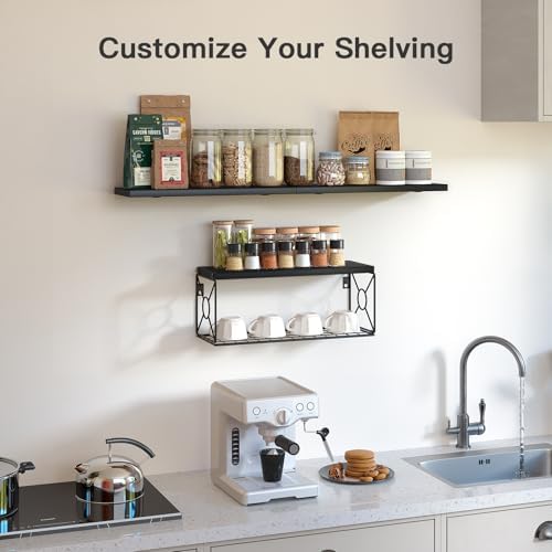 Amada Bathroom Shelves with Storage Basket - Image 5