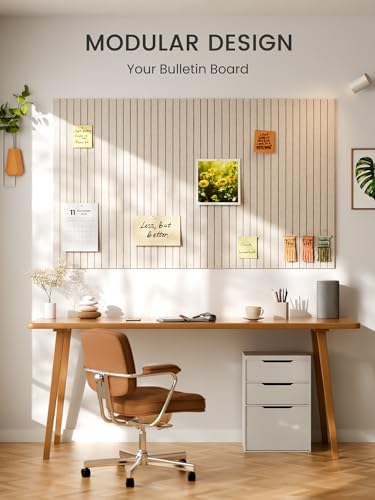 Bumusty 36"x 24" Large Felt Bulletin Board Tiles - Image 6