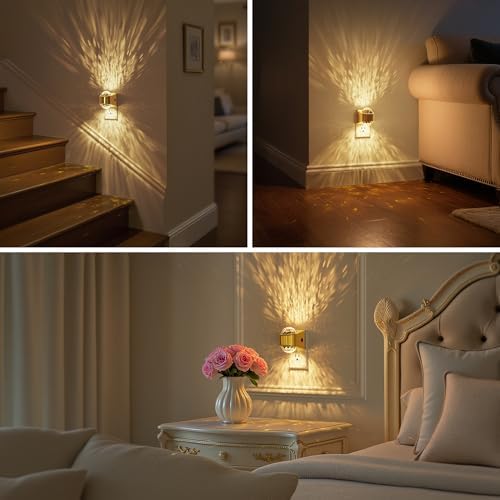 JandCase Night Lights Plug into Wall, 2 Pack Star Projector Night Light - Image 6