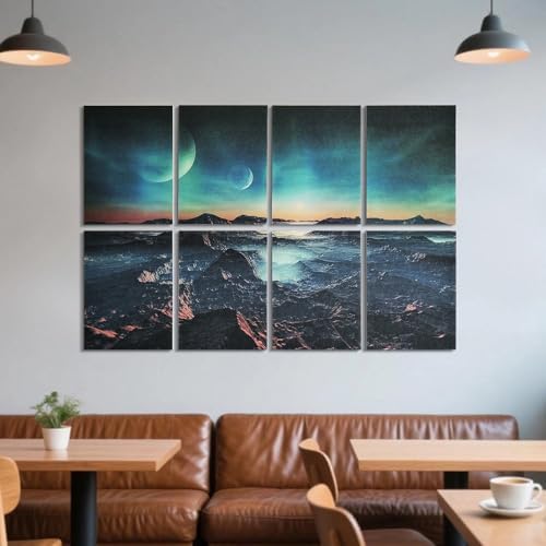 UMIACOUSTICS 8 Pcs 0.7Inch Thick Art Acoustic Panels, Total 47.2” x 31.5” - Image 2