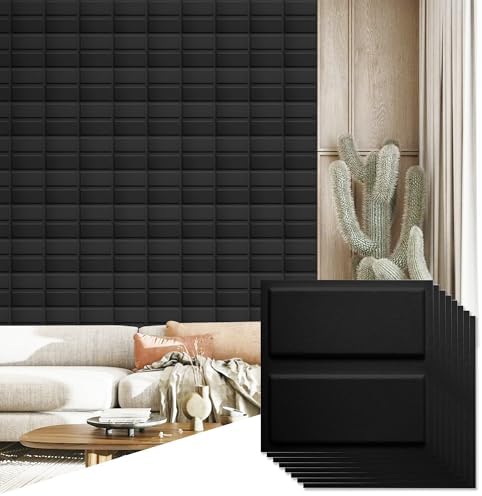 12 Pack 3D Wall Panels for Interior Wall Decor, Accent Wall Panels for Office by Unknown