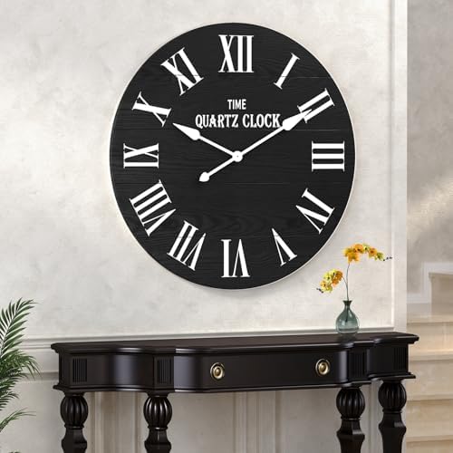 ARTPOWER 35.5” Extra Large Giant Farmhouse Wall Clock - Image 6