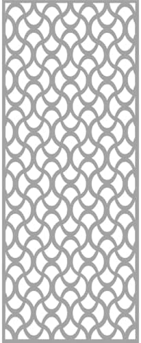 33 3/8"W x 84 3/8"H x 3/8"T Resort Decorative Fretwork Wall Panels in - Image 4