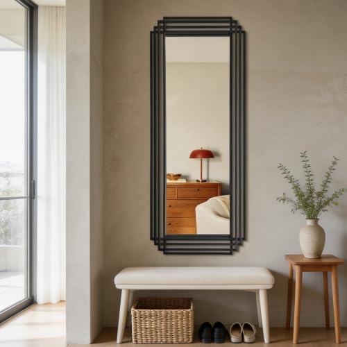 63"x24" Large Rectangle Decorative Mirror by DAOYIJIAJUAestheticMirror