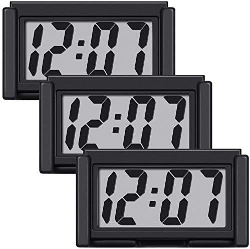 Frienda 3 Pieces Mini Small Digital Clock Stick On by Frienda