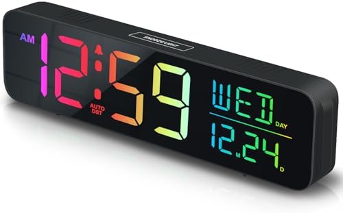 Peakeep Large Display Digital Alarm Clock by PEAKEEP